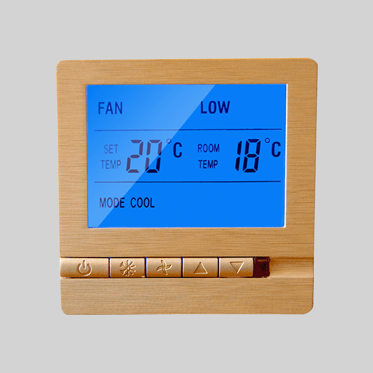 How does a digital display air conditioning controller improve the air conditioning experience?