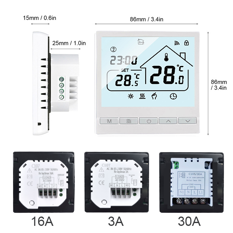 DY-105 Heating Thermostat Manual