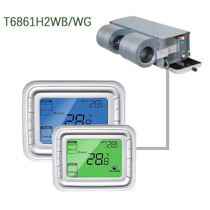  Fan Coil On/Off Thermostat, with Remote Sensor and Remote Setback Inputs